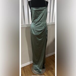 Windsor Luxe Green Maxi Dress